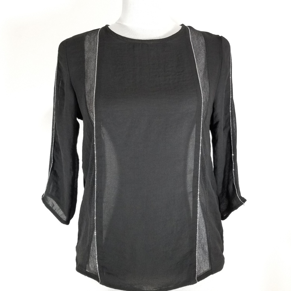 🦋Zara Wb Collection Women's Black Blouse